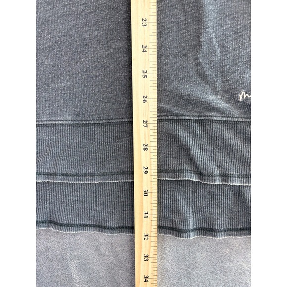 Free People M More Chill Tank Top Gray‎ Sleeveless Layered Hem Side Slits Casual - Picture 9 of 10